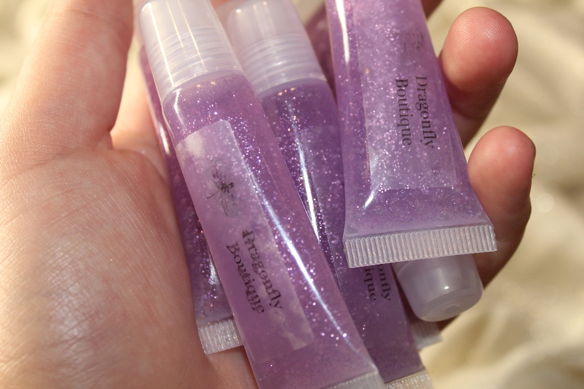 Sparkly Purple Lip Gloss Etsy