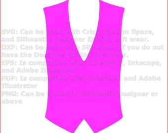 Download Vest Svg Etsy