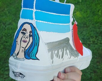 billie eilish custom vans