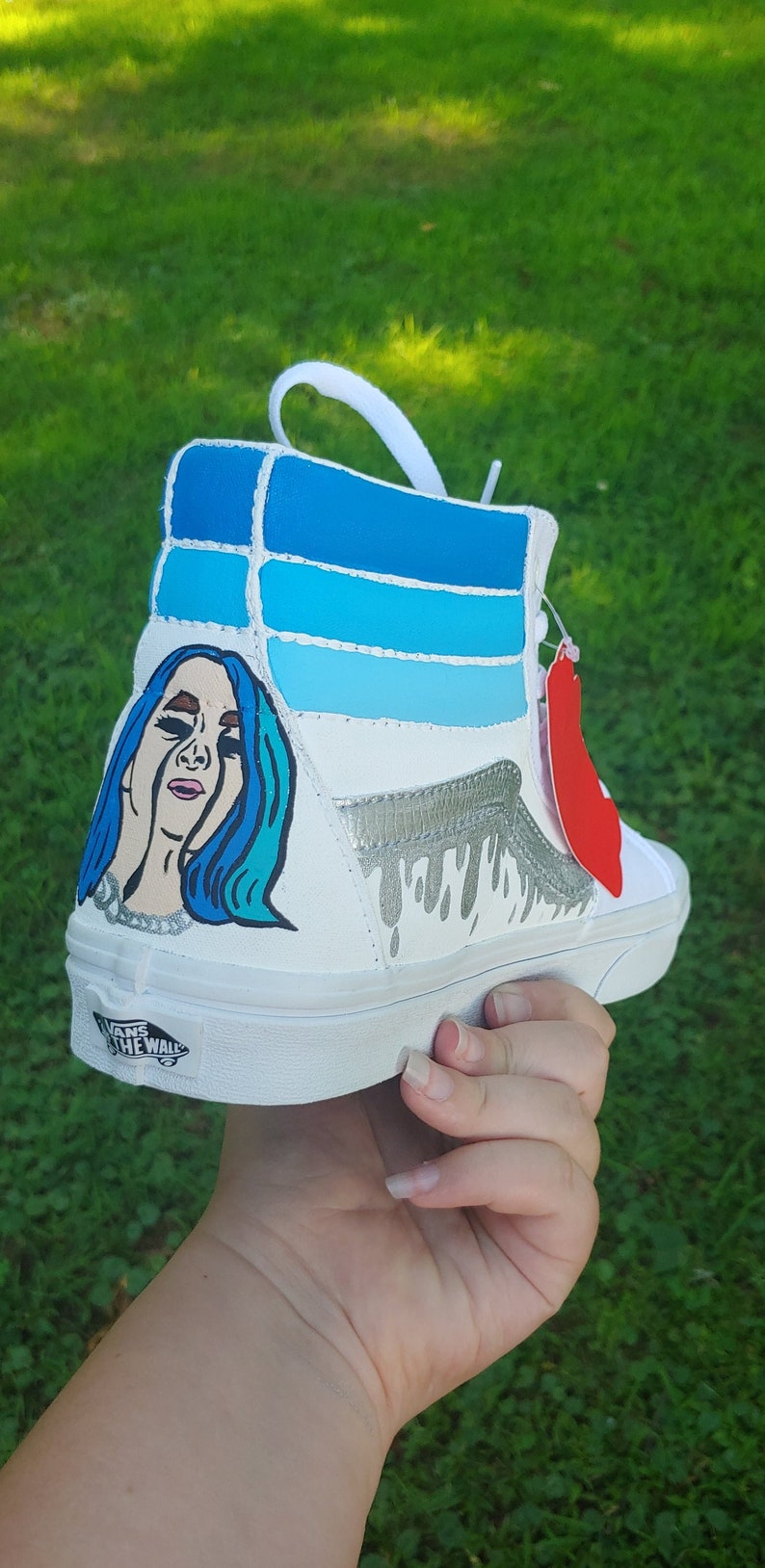 billie eilish custom vans