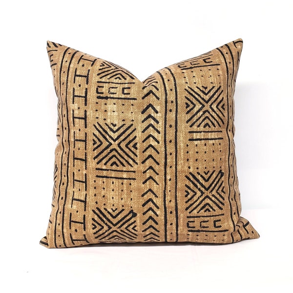 Mudcloth Print, Mudcloth Inspired Pillow Cover, Pillow Cover, African Mudcloth Pillow Cover, Mudcloth Print Pillow Cover