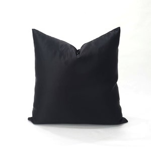 Black satin throw new arrivals