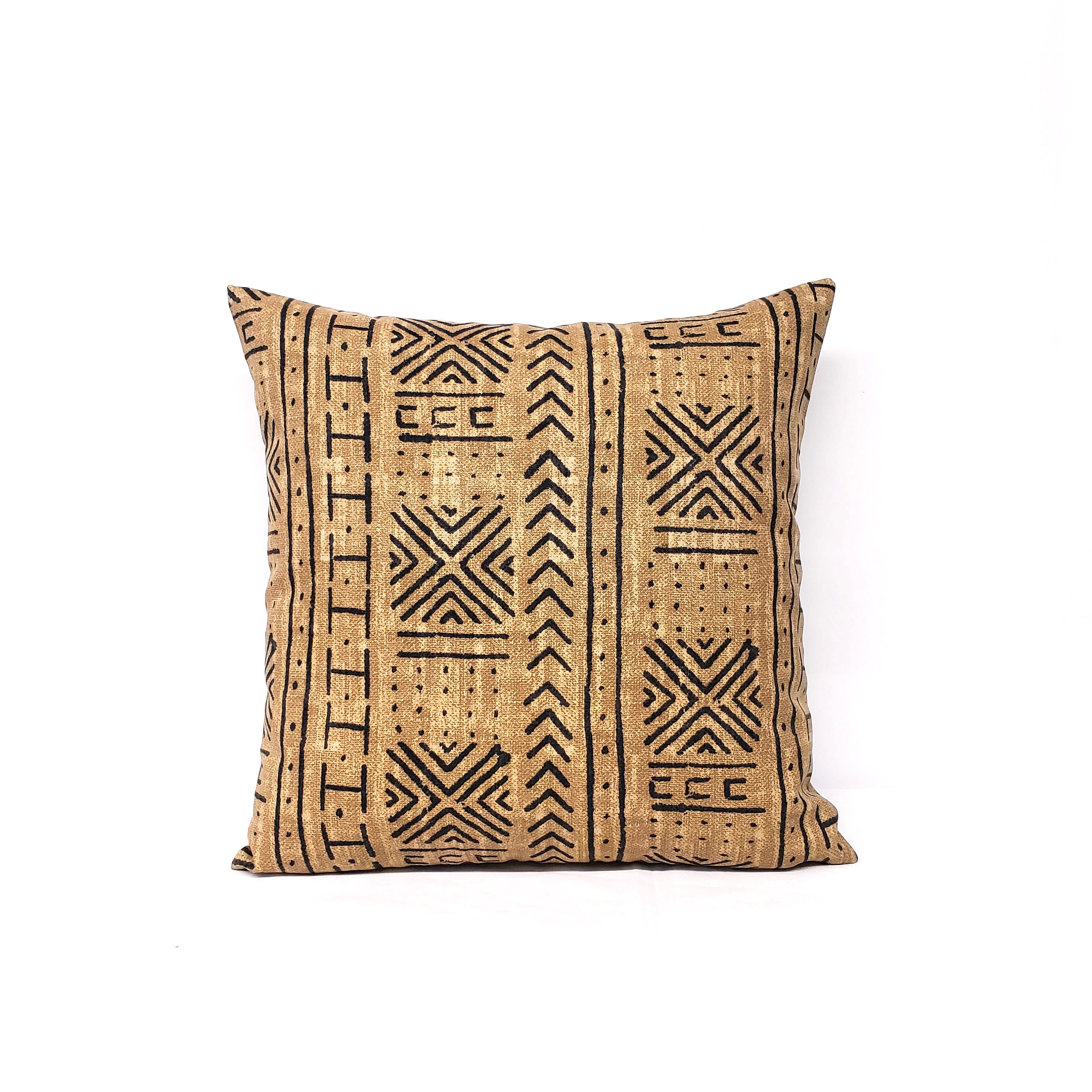 Mudcloth Print Mudcloth Inspired Pillow Cover Pillow Cover Etsy