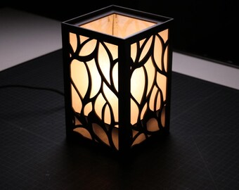 Vine Screen Lamp (nur Laser Cut SVG digitale Datei und Anleitung)