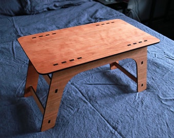 Minimal Bed Table (Laser Cut SVG Digitale Datei und Anleitung)