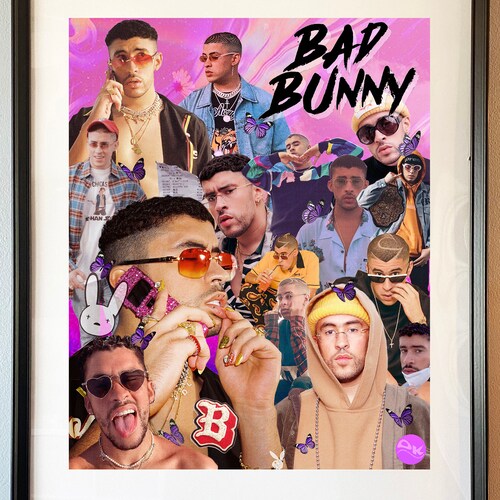 Bad Bunny Birthday Card Dakiti Bad Bunny Card in Spanish Etsy