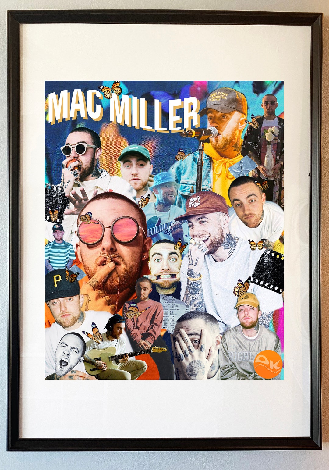 MAC MILLER POSTER - Etsy