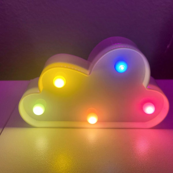 Colorful Cloud Light room home decor for desk office backdrop