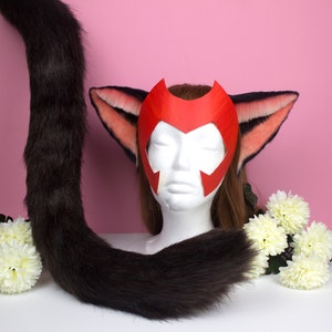 Catra Cosplay Ears and Tail | She-ra and the Princesses of Power | Catra Set