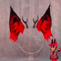 Alastor ears + horns | Hazbin Hotel Ears | Cosplay Ears | Alastor cosplay product logo