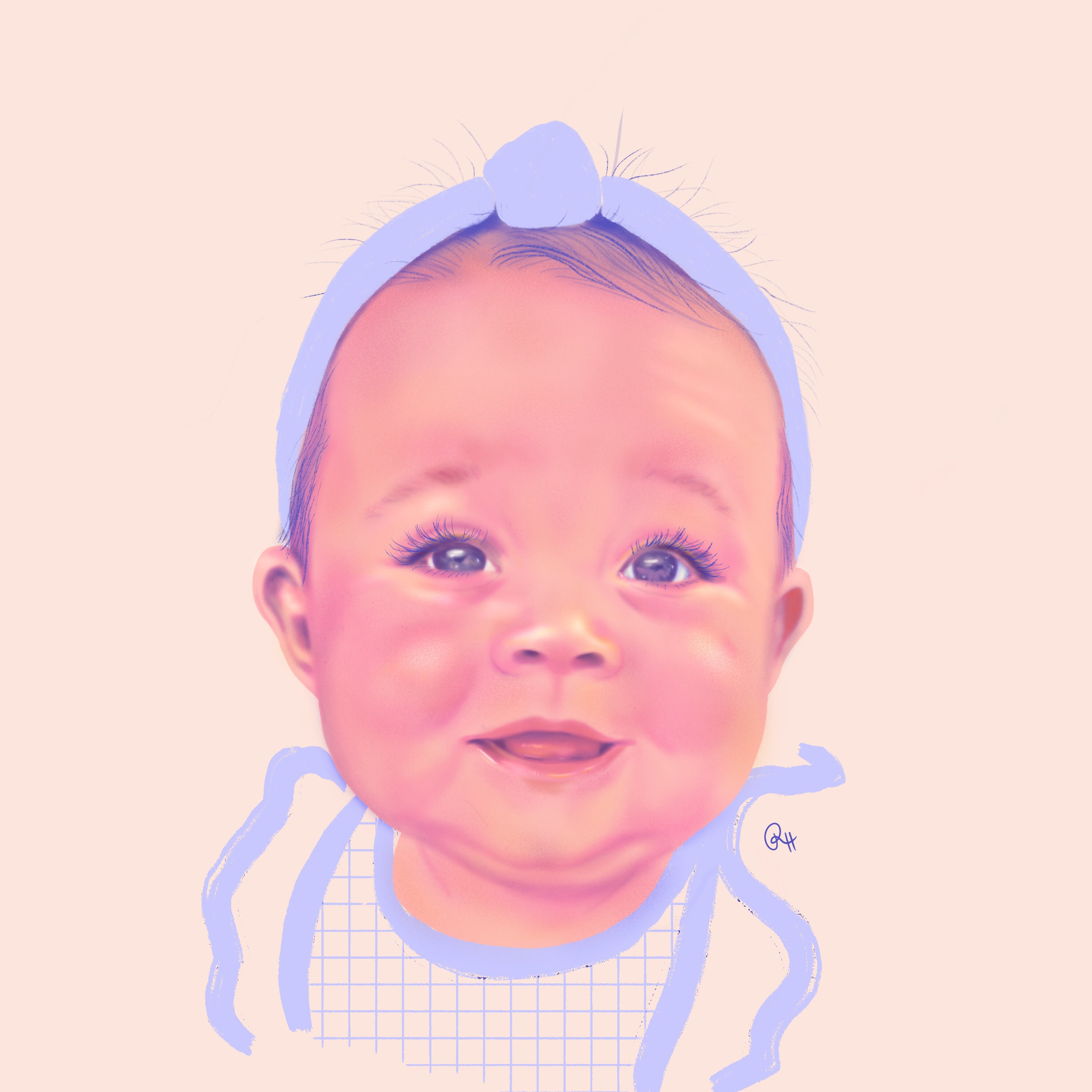 Custom Color Portrait Custom Wall Art Personalized Decor Wall Art Wall