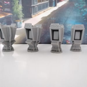 28mm Sci Fi, Street vid phone, stargrave, starwars legion, cyberpunk, Deadzone