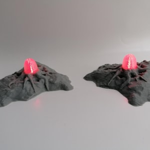 28mm illuminated alien eggs, sci fi,stargrave,starwars legion