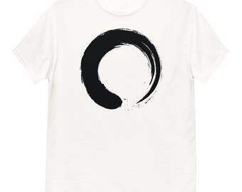 Zen Enso Circle T-Shirt: Japanese Buddhism Symbol