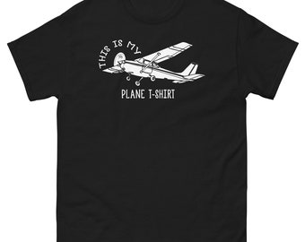 Funny Pilot Aviation Plane T-Shirt Airplane Pilot Aeronautic