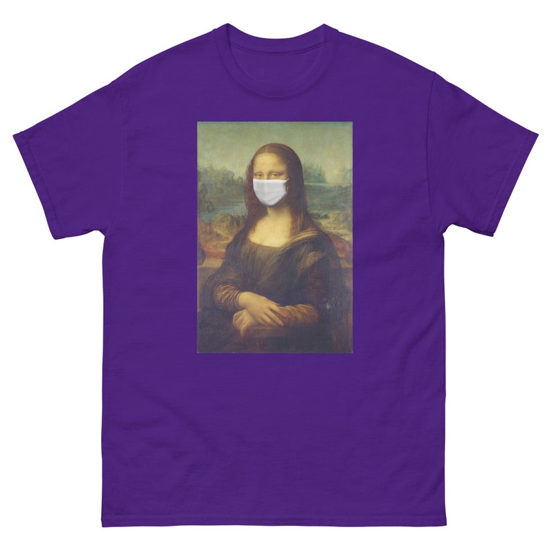 Mona Lisa Mouth Guard Cold Influenza Flu Virus
