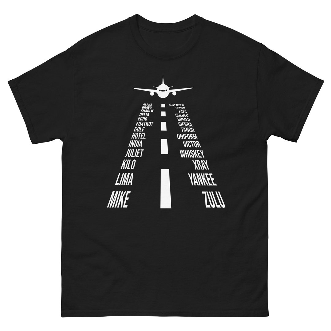 Alphabet Aircraft Pilot Airplane Aviator Plane Etsy