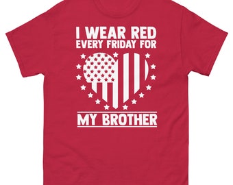 Remember Everyone Deployed Brother Military Red Friday