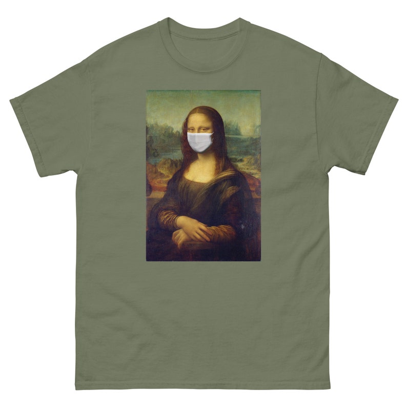 Mona Lisa Mouth Guard Cold Influenza Flu Virus