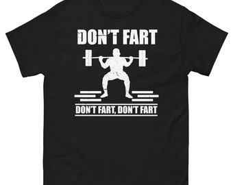 Don't Fart Workout Fitness Workout Bodybuilding Funny Gym