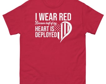 Red Friday Remember Everyone Deployed Soldier Husband Fiance