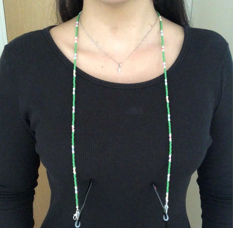Eyeglasses cord Stylish sunny cord Holders Facemask cord Beaded sunny Cord