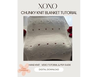 Anleitung zum Selbermachen einer XOXO-Decke