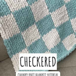 Jak zrobić gruby koc w kratkę – samouczek PDF