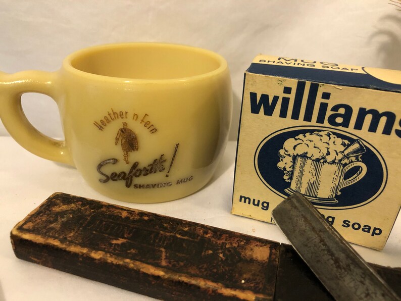 Vintage Shaving Set Etsy