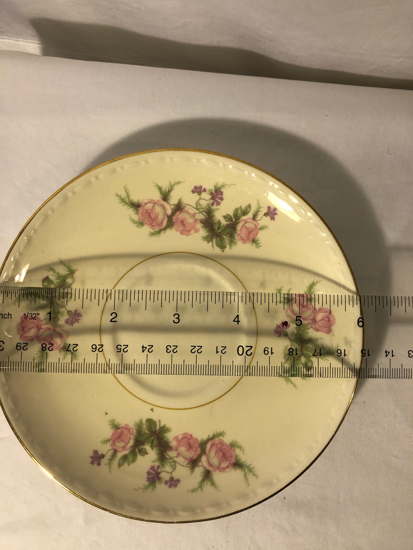 Set of 2 Tea Saucers Homer Laughlin 1940s Etsy