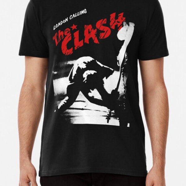 The Clash T-Shirt - The Clash Shirt - Punk Shirt, Rock and Roll Hall of Fame