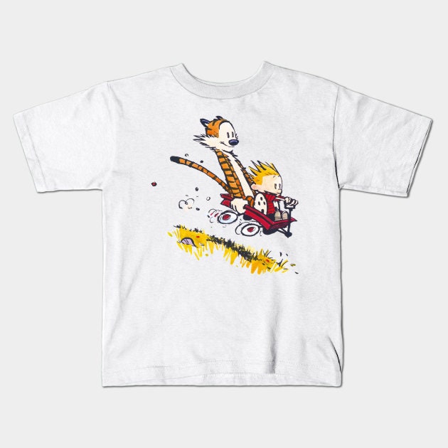 Discover Calvin and hobbes Kids T-Shirt, Bill Watterson Unisex Kids Gift, Calvin and Hobbes books