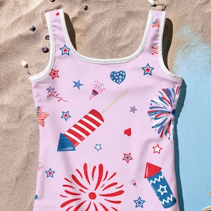 All-Over Print Kids Swimsuit