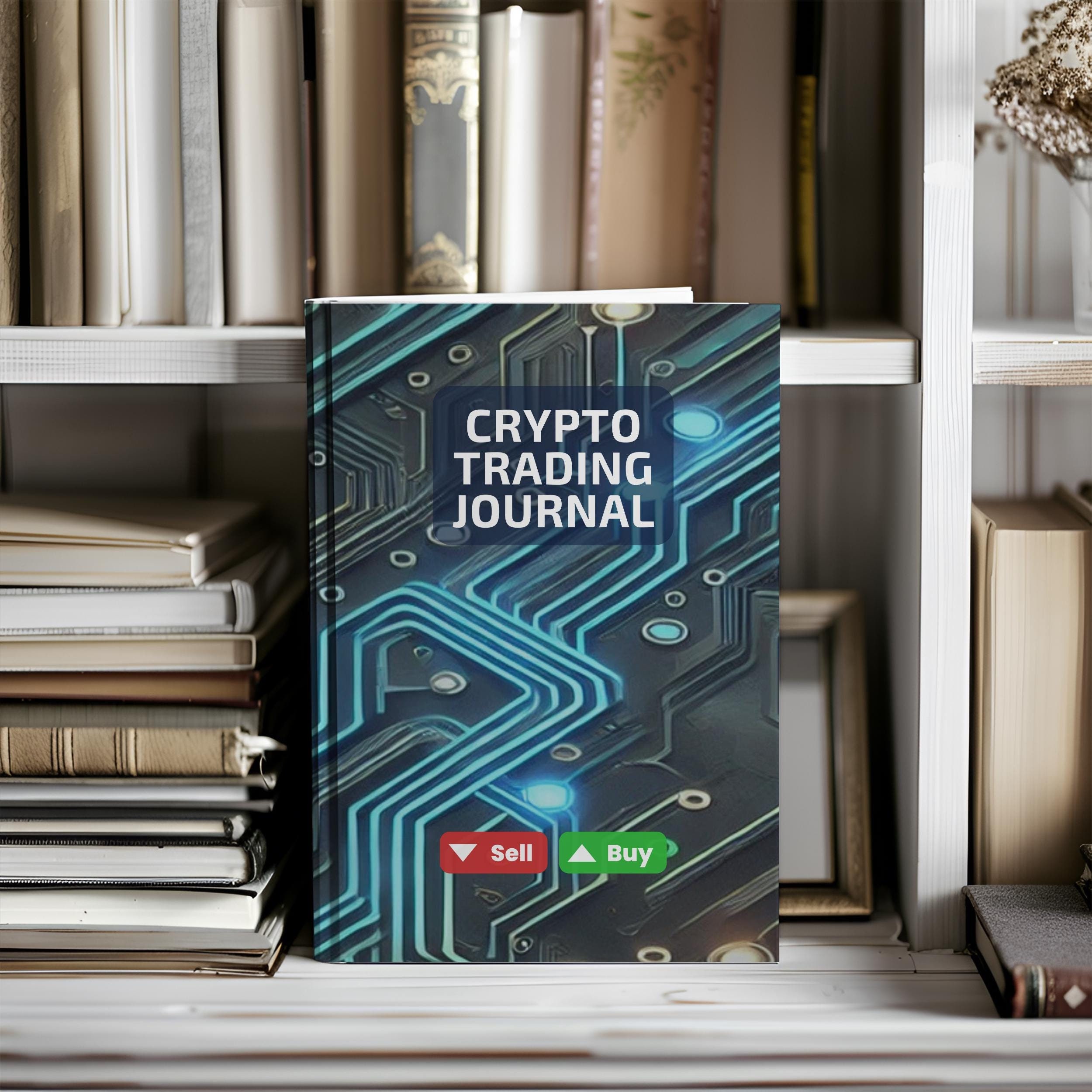 Crypto Trading Journal | Matte Hardcover Notebook for Traders | 150 Lined  Pages for Crypto Notes | Stylish Cryptocurrency Themed Planner - Etsy