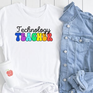 Technology Teacher Shirt | Back to School Shirt | Teacher Gifts for First Day of School | Computer Teacher