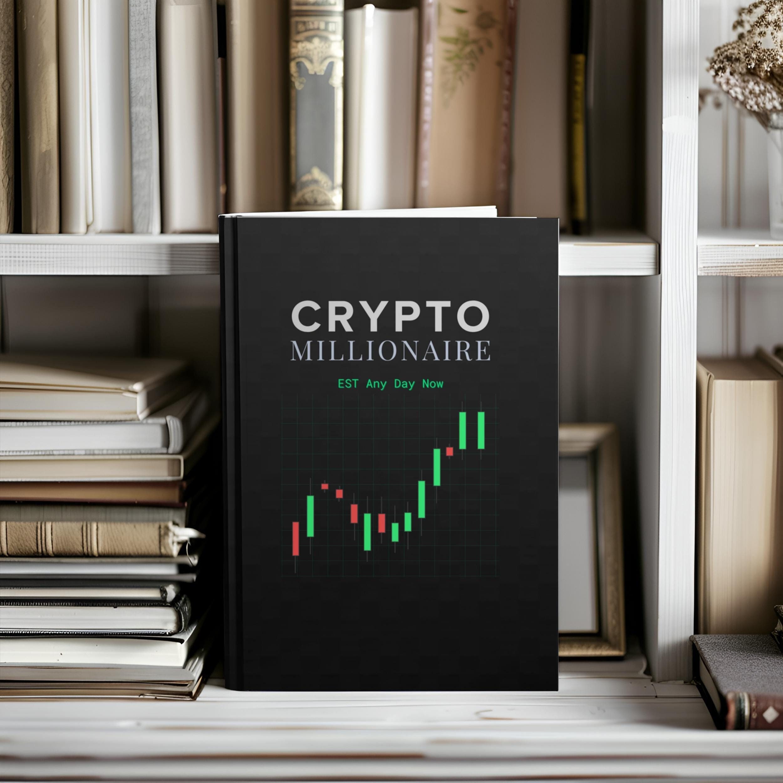 Crypto Millionaire Journal - Matte Hardcover Trading Notebook | Crypto  Trading Journal Graph Design | Perfect Gift for Crypto Enthusiasts - Etsy