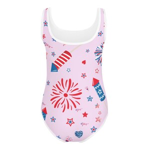 All-Over Print Kids Swimsuit