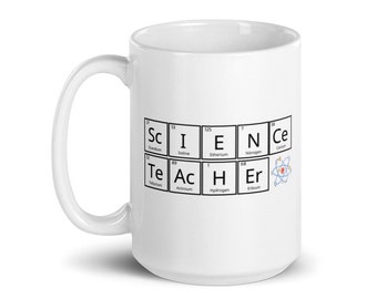 Chemistry Teacher I Only Use Sarcasm Periodically Sarcasm Funny Science 11oz Coffee Mug Gifts for Science Lover Chemistry Students Periodic Table Humor Hot Rude Sarcastic Mugs Memes Tea Cup 