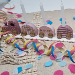 Birthday train | Wood | personalized | Birthday train engraving | Birthday train with name | Wooden train with name | Birthday train wood