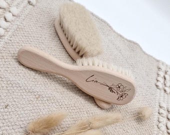 BeaverStrong Mini-Haarbürste Zum Entwirren – Weiche Borsten, Taschenformat, Für Reisen & Kinder