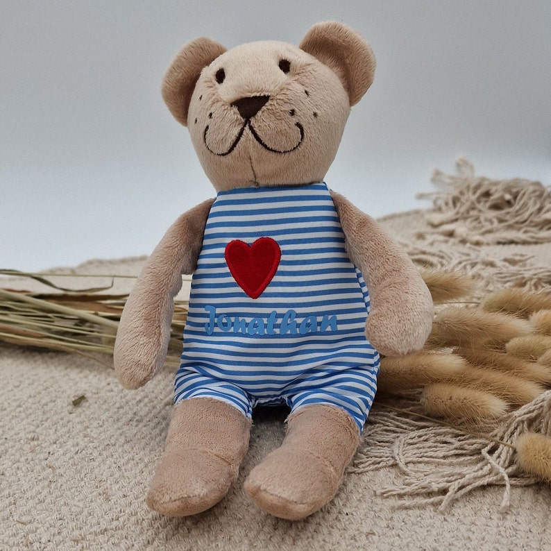 Teddy personalized cuddly bear Teddy with name Bear personalized personalized teddy bear Teddy Cuddly toy with name image 8