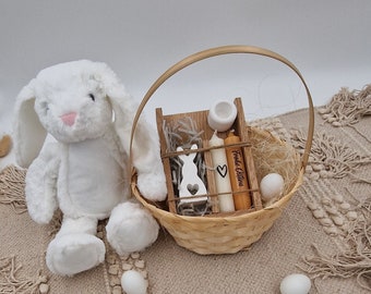 Kerzenset Ostern | Geschenkset Kerzen für Ostern | Ostergeschenk | Kerzenset in Holzbox | Ostern | Kerzen mit Kerzenhalter | Osterkerzen |