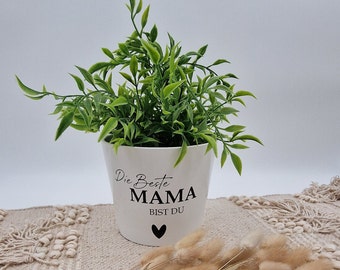 Flowerpot Best Mom | Flowerpot Mother's Day | Gift for Mother's Day | Best Mom Gift | Flower Planter Best Mom | Mother's Day gift