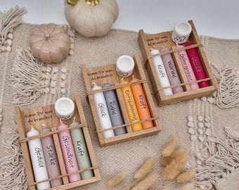 Candle set "Take what you need" – Small thank you for a friend & colleague – Wellness gift box for women – Mindfulness gift