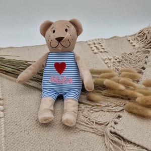 Teddy personalisiert Kuschelbär Teddy mit Namen Bär personalisiert personalisierter Teddybär Teddy Kuscheltier mit Namen imagem 5