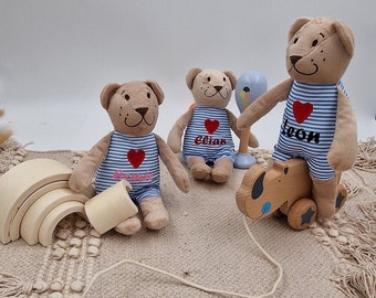 Teddy personalisiert | Kuschelbär | Teddy mit Namen | Bär personalisiert | personalisierter Teddybär | Teddy | Kuscheltier mit Namen |