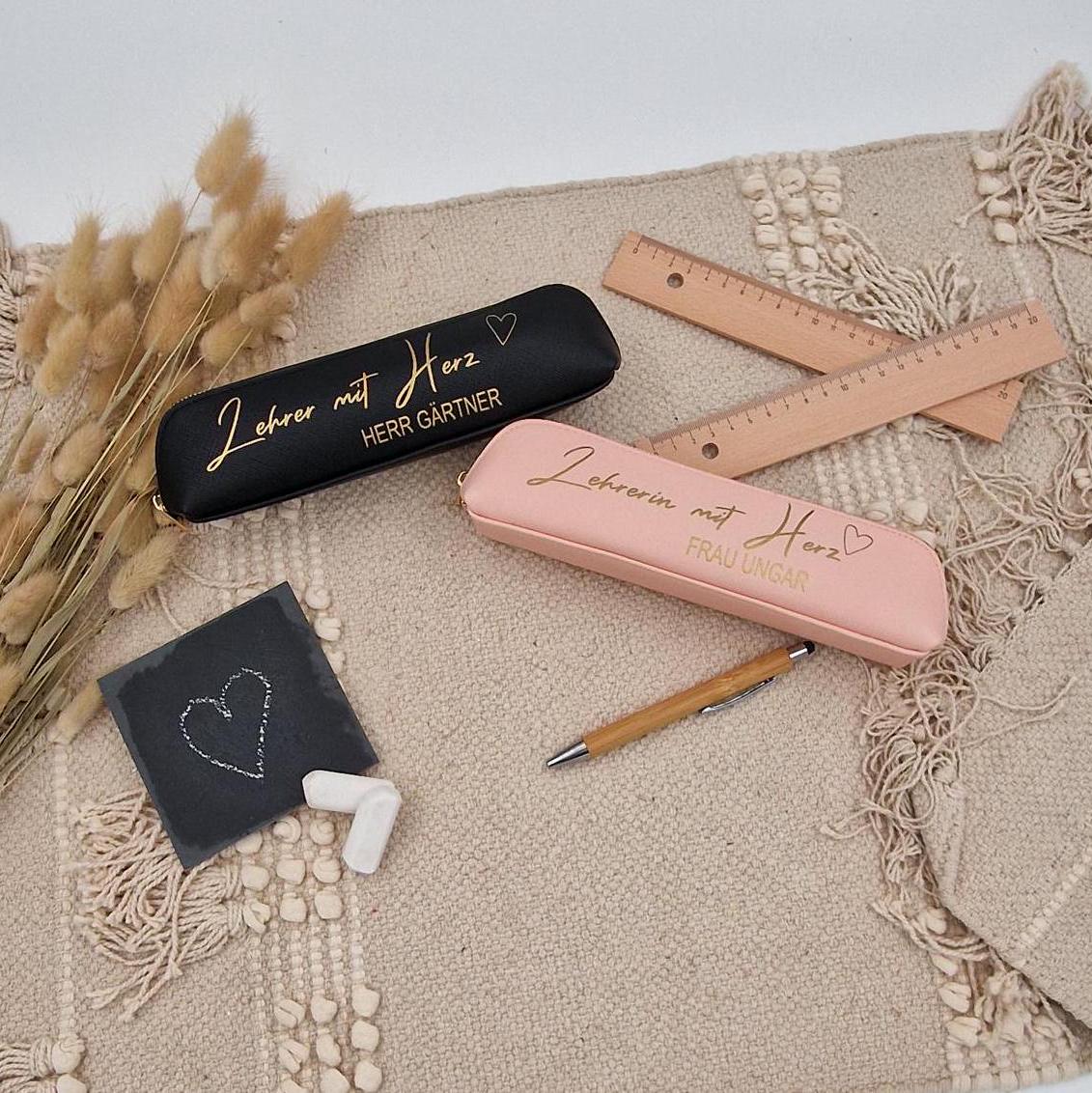 Personalized pencil case for a teacher | Gift | Farewell gift | Graduation | Gift for a teacher | Gift for a teacher | School graduation |