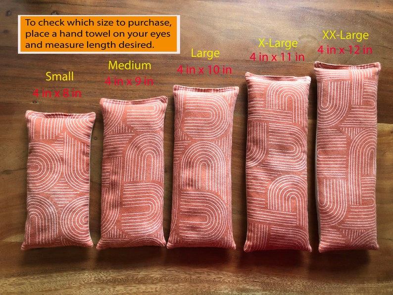 Lavender Heating Pad Hot & Cold Pack Eye Pillow Aromatherapy Etsy