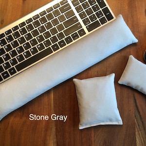 Gift set Keyboard mouse wrist rest ergonomic accessory Mothers Fathers Day coworker teacher new job graduation birthday gift for him her