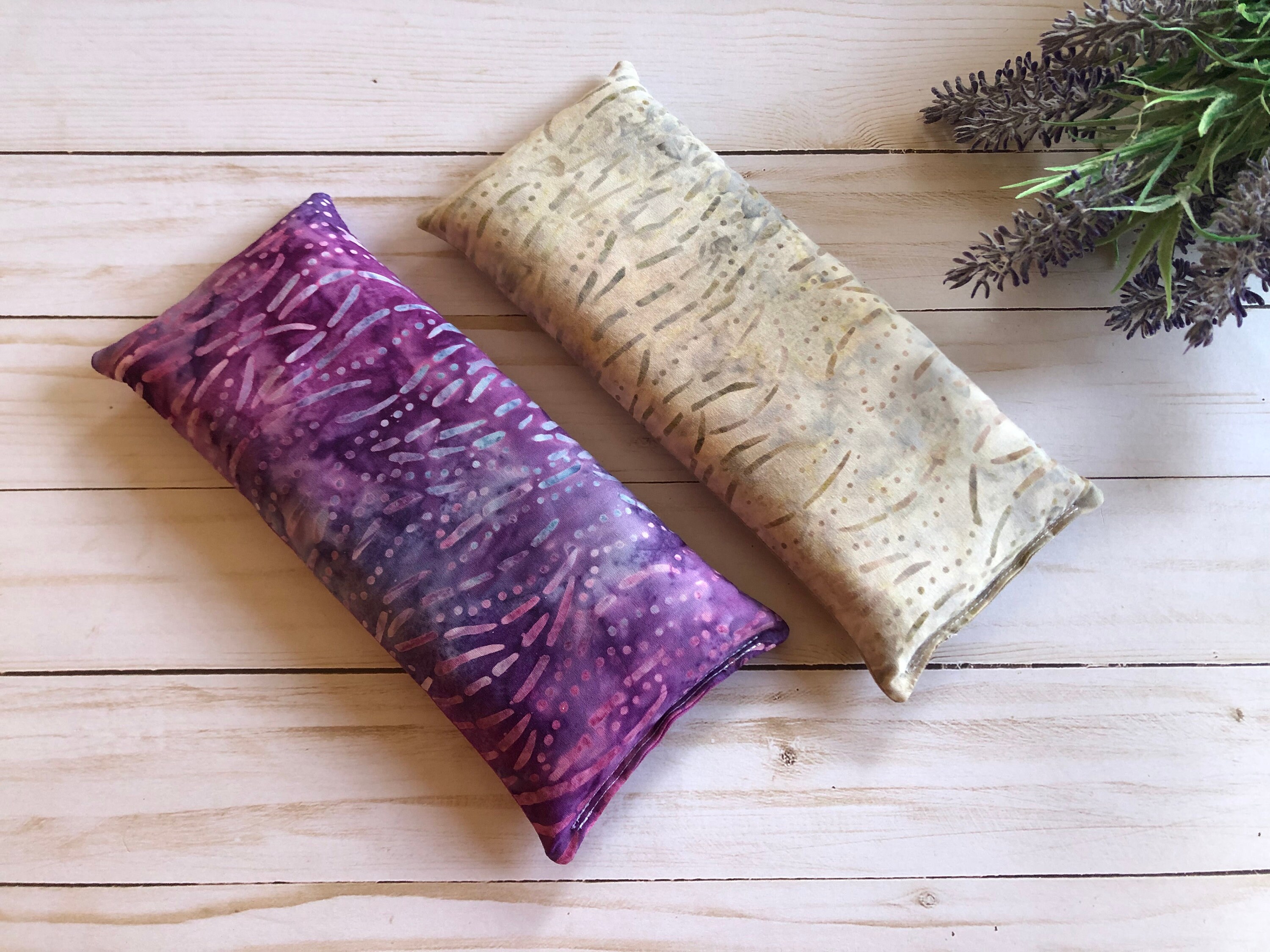 lavender heating pillow